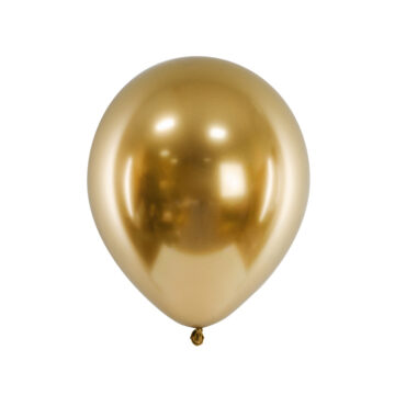 Balony lateksowe Glossy złote