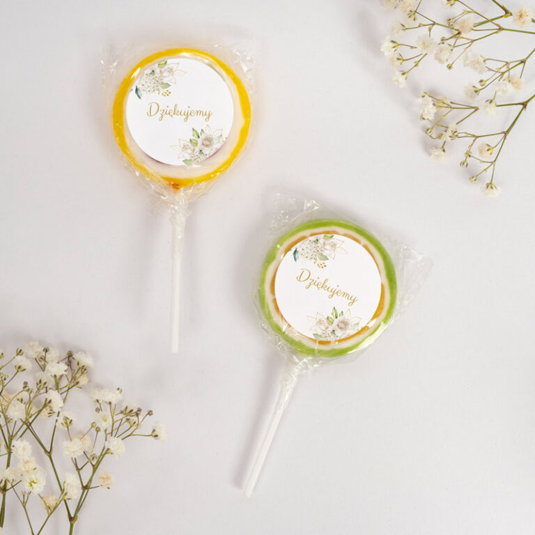 Lizaki podziękowanie BIAŁE RÓŻE