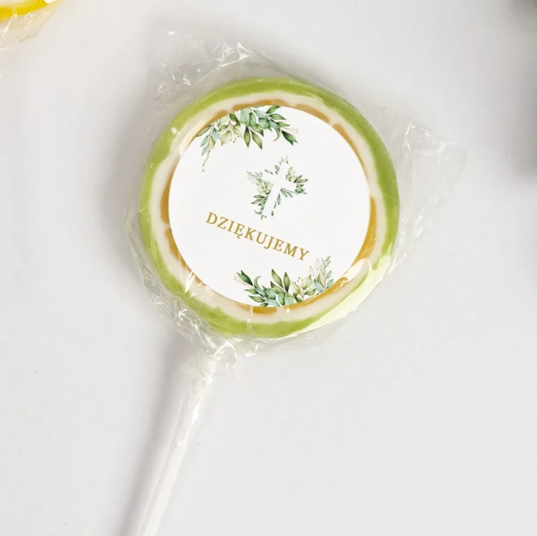 Lizaki podziękowanie BIAŁY KRZYŻ