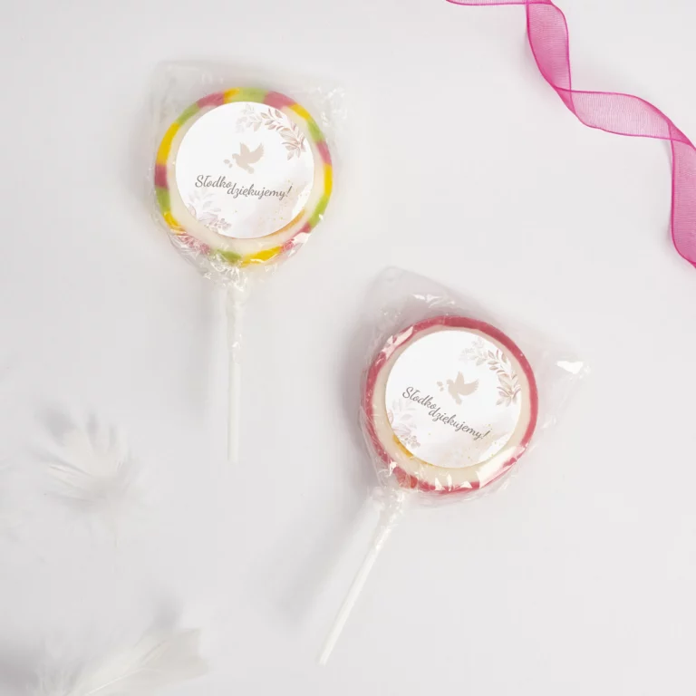 Lizaki podziękowanie RÓZOWY GOŁĄBEK