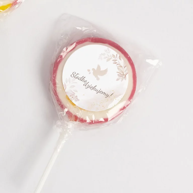 Lizaki podziękowanie RÓŻOWY GOŁĄBEK