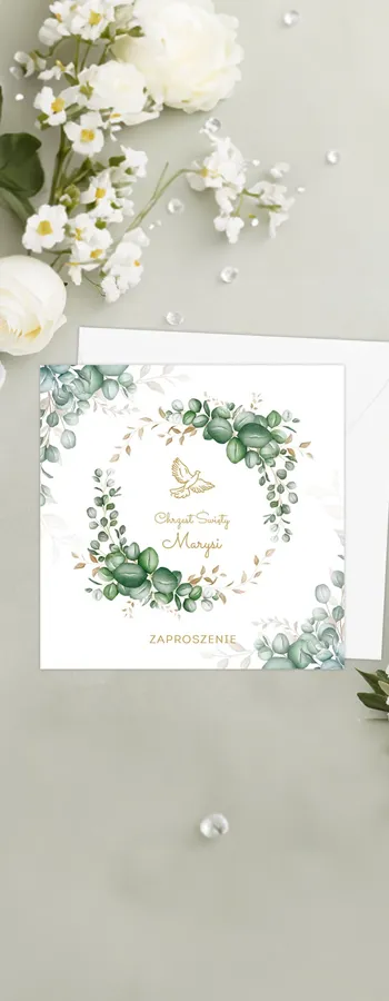 Personalizacja zaproszeń na Chrzest