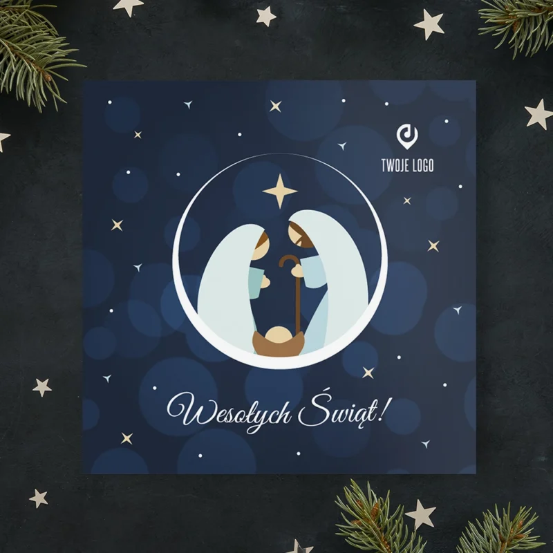 Kartka świąteczna ŚWIĘTA NOC