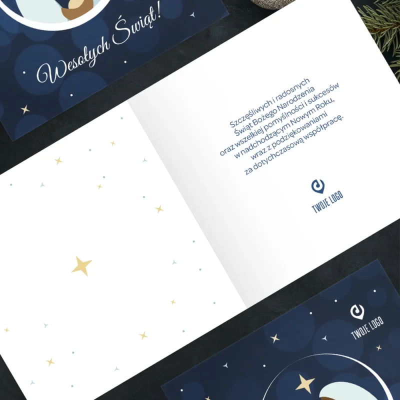 Kartka świąteczna ŚWIĘTA NOC