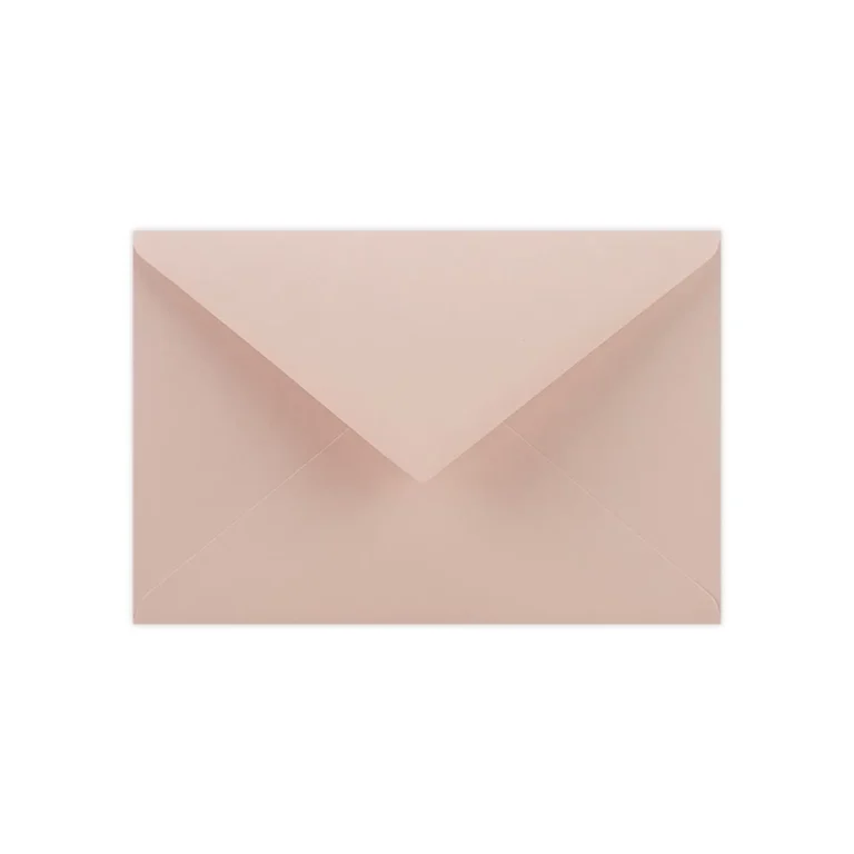 Koperta ozdobna prostokątna NUDE matowa