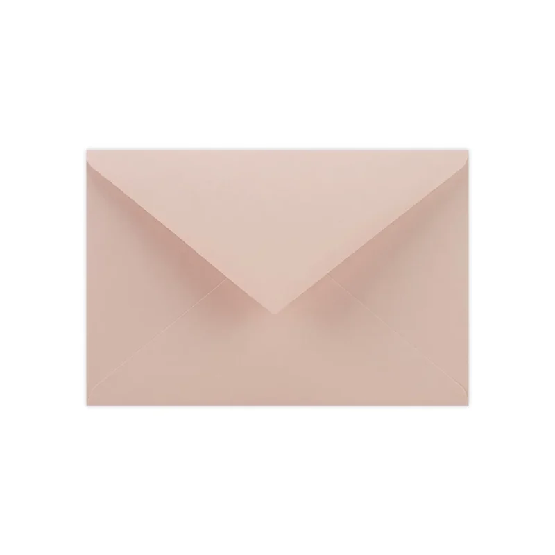 Koperta ozdobna prostokątna NUDE matowa